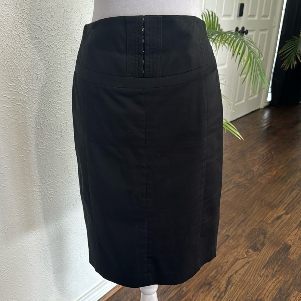 Express Design Studio Pencil skirt with hook and eye detail, 2